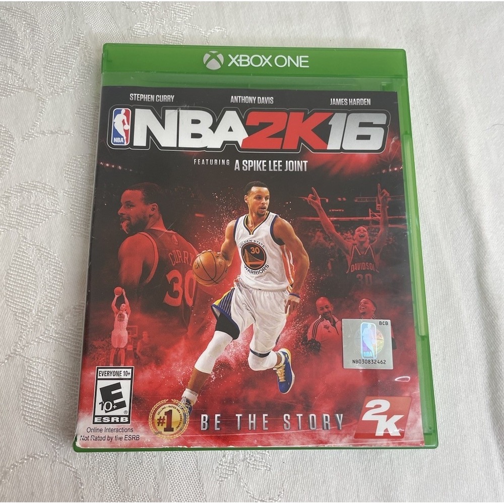 2K NBA 2K16 Xbox One NTSC-U/C Complete with Case Disc & Insert Multiplayer E10+